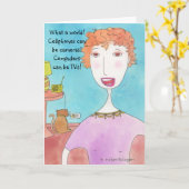 Carte Quel monde ! (Fleur jaune)