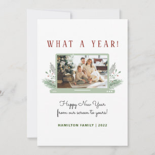 Carte Quelle Année ! Simple Vidéo de la nouvelle année F