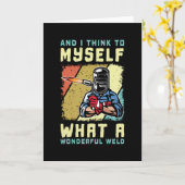 Carte Quelle Merveilleuse Soudure De Soudure Drôle (Fleur jaune)