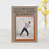 Carte quelle nouille ! (Fleur jaune)