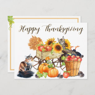 Carte Quelle Turquie ? Chats Innocents, Bon thanksgiving