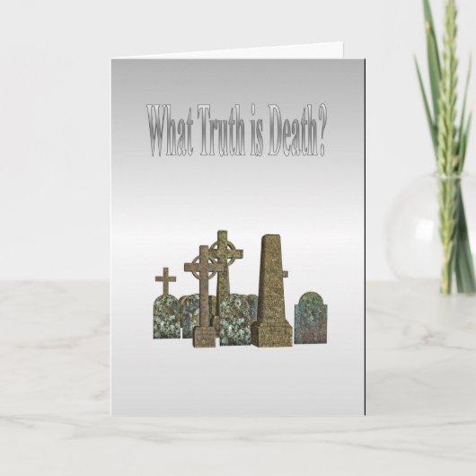 Carte Quelle vérité est la mort ? (Devant)