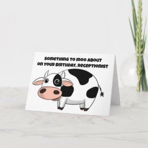 CARTE QUELQUE CHOSE À MOO À PROPOS DE L'ANNIVERSAIRE *RÉ