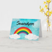 Carte Quelque part (Fleur jaune)