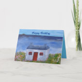 Carte Quelque part en Ecosse anniversaire (Devant)