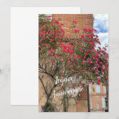 Carte Quelques fleurs (Devant / Derrière)