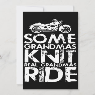 Carte Quelques Grandmas Ride Dames Vélo Grand-mère T-Shi