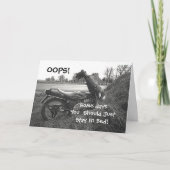 CARTE "QUELQUES JOURS VOUS DEVRIEZ RESTER AU LIT" (Devant)