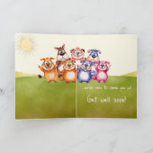 Carte Quelqu'Un A Déversé Les Chiens De Thé Cute S'En So (Intérieur)