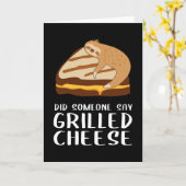 Carte Quelqu'Un A Dit Du Fromage Grillé - Sloth (Fleur jaune)