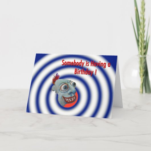 Carte Quelqu'un a un anniversaire ! (Devant)