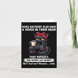 Carte Quelqu'Un D'Autre A-T-Il Une Voix Dans La Tête Qui