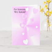 Carte Quelqu'un de Spécial (Fleur jaune)