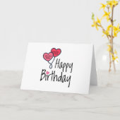 Carte Quelqu'un que j'aime est né aujourd'hui - Joyeux a (Fleur jaune)