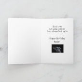 Carte Quelqu'un que je recherche à l'humour animal (Intérieur)