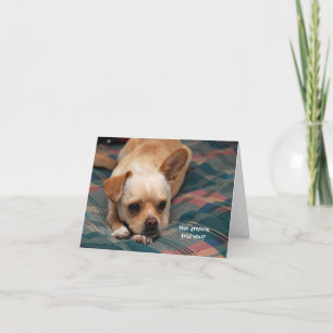 Carte Quelqu'Un Vous A-T-Il Dit ?