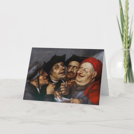 Carte Quentin Matsys - Accord d'achat (Devant)