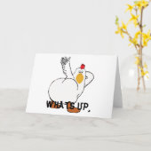 Carte Qu'est-ce que le cul de poulet ? (Fleur jaune)