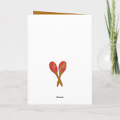 Carte Qu'est-ce que Shakin Vintage Style Maracas (Dos)