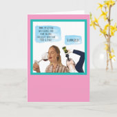 Carte 'Qu'est-ce que VOUS prenez ?' (Fleur jaune)