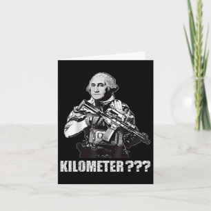 Carte Qu'est-ce qu'un kilomètre George Washington mème d