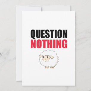 Carte Question Aucun mouton