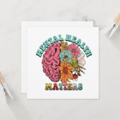 Carte Questions de santé mentale (Devant/Arrière en situation)