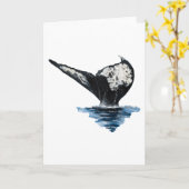Carte Queue de baleine (Fleur jaune)