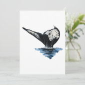Carte Queue de baleine (Debout devant)