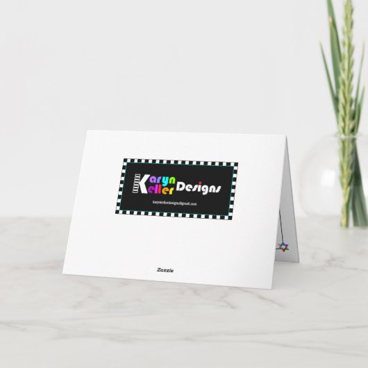 Carte Queues de chat Shalom (Dos)