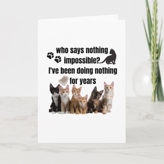 Carte qui ne dit rien d'impossible_ Je fais (Devant)