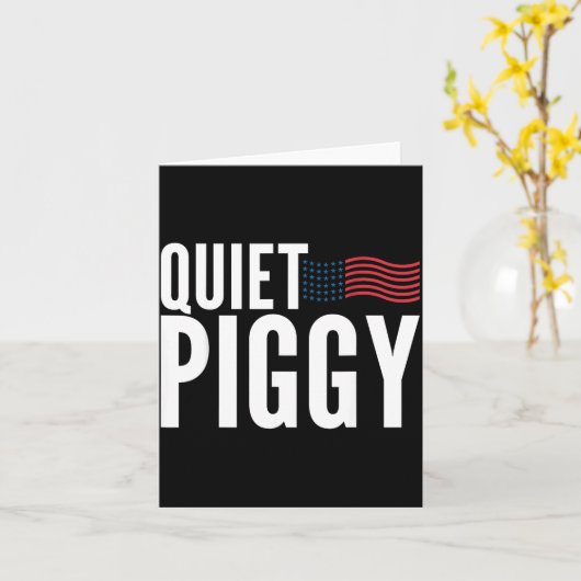 Carte Quiet Ggy Funny Quiet Ggy (Fleur jaune)