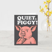 Carte Quiet Ggy Meme Saying Humor Tees  (Fleur jaune)