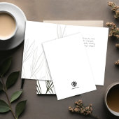 Carte Quiet Reeds — Minimal Get Well Card