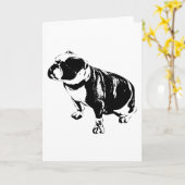 Carte Quietly Here (Fleur jaune)