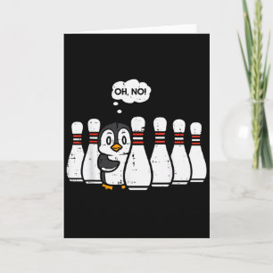 Carte Quilles De Pingouin Ns Oh Non Drôle Joueur Hommes