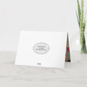 Carte Quilt d'automne (Dos)