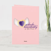 Carte Quinze-Personnaliser de bonbon à joyeux (Dos)