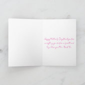 Carte Quirky and fun Mothers Day Card (Intérieur)