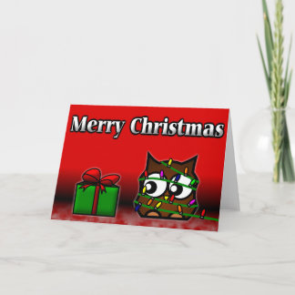 Carte Quirky Owl Christmas