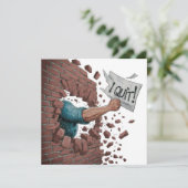 Carte Quitter (Debout devant)
