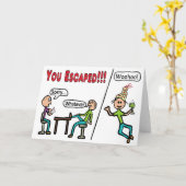 Carte Quitter le travail (Fleur jaune)