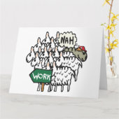 Carte Quitter le travail (Fleur jaune)