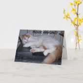 CARTE QUOI QUE VOUS VOULEZ FAIRE, C'EST VOTRE ANNIVERSAI (Fleur jaune)