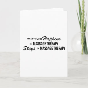 Carte Quoi qu'il arrive - Massage Thérapie