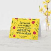 Carte Quota de Charlotte Bronte Jane Eyre Floral Life Bo (Fleur jaune)