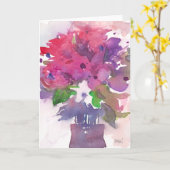 Carte Quote d'or V (Fleur jaune)