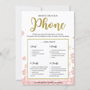 Carte Qu'y a-t-il sur votre jeu de téléphone   Parties s