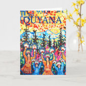 Carte Quyana (Fleur jaune)