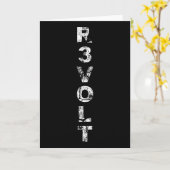 Carte R3volt - Résister - Rantiwork (Fleur jaune)
